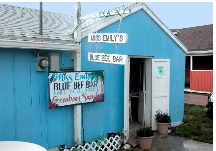 Miss Emilys Blue Bee Bar