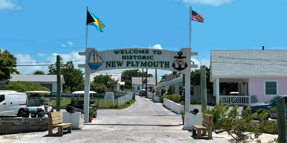 Welcome Sign Green Turtle Cay